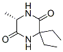 2,5-Piperazinedione,3,3-diethyl-6-methyl-,(S)-(9CI) CAS#: 181468-31-5