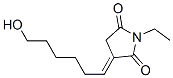 2,5-Pyrrolidinedione, 1-ethyl-3-(6-hydroxyhexylidene)- (9CI) CAS#: 588672-31-5