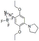 2,5-diethoxy-4-(pyrrolidin-1-yl)benzenediazonium tetrafluoroborate CAS#: 68052-11-9