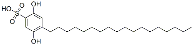 2,5-dihydroxy-4-octadecylbenzenesulphonic acid CAS#: 6596-77-6