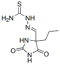 [(2,5-dioxo-4-propyl-imidazolidin-4-yl)methylideneamino]thiourea CAS#: 6974-18-1