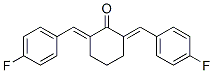 2,6-BIS(4-FLUOROBENZYLIDENE)CYCLOHEXANONE CAS#: 62085-82-9