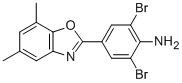 2,6-DIBROMO-4-(5,7-DIMETHYL-1,3-BENZOXAZOL-2-YL)ANILINE CAS#: 638158-91-5