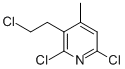 2,6-Dichloro-3-(2-chloroethyl)-4-methylpyridine CAS#: 7085-03-2