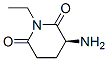 2,6-Piperidinedione, 3-amino-1-ethyl-, (3S)- (9CI) CAS#: 672883-73-7