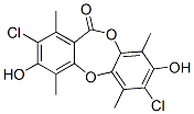 2,7-Dichloro-3,8-dihydroxy-1,4,6,9-tetramethyl-11H-dibenzo[b,e][1,4]dioxepin-11-one CAS#: 61852-12-8