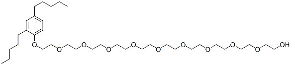 29-(2,4-dipentylphenoxy)-3,6,9,12,15,18,21,24,27-nonaoxanonacosanol CAS#: 68214-68-6