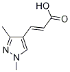 (2E)-3-(1,3-dimethyl-1H-pyrazol-4-yl)acrylic acid(SALTDATA: FREE) CAS#: 514800-75-0