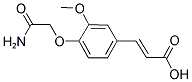(2E)-3-[4-(2-AMINO-2-OXOETHOXY)-3-METHOXYPHENYL]ACRYLIC ACID CAS#: 696645-32-6