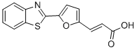 (2E)-3-[5-(1,3-BENZOTHIAZOL-2-YL)-2-FURYL]ACRYLIC ACID CAS#: 64154-13-8