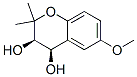 2H-1-Benzopyran-3,4-diol, 3,4-dihydro-6-methoxy-2,2-dimethyl-, (3R,4R)- (9CI) CAS#: 639092-19-6