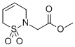 2H-1,2-THIAZINE-2-ACETIC ACID, 3,6-DIHYDRO-, METHYL ESTER, 1,1-DIOXIDE CAS#: 515130-17-3