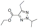 2H-1,2,3-Triazole-4-carboxylicacid,5-ethyl-2-(1-methylethyl)-,ethylester(9CI) CAS#: 682757-69-3