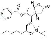 2H-Cyclopenta[b]furan-2-one, 5-(benzoyloxy)-4-[(1E,3S)-3-[[(1,1-diMethylethyl)diMethylsilyl]oxy]-1-octe nyl]hexahydro-, (3aR,4R,5R,6aS)- CAS#: 587869-81-6