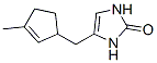 2H-Imidazol-2-one,  1,3-dihydro-4-[(3-methyl-2-cyclopenten-1-yl)methyl]- CAS#: 628731-20-4