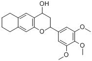 2H-NAPHTHO[2,3-B]PYRAN-4-OL, 3,4,6,7,8,9-HEXAHYDRO-2-(3,4,5-TRIMETHOXYPHENYL)- CAS#: 618461-53-3
