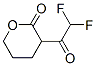 2H-Pyran-2-one, 3-(difluoroacetyl)tetrahydro- (9CI) CAS#: 606491-81-0
