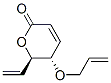 2H-Pyran-2-one,6-ethenyl-5,6-dihydro-5-(2-propenyloxy)-,(5S,6R)-(9CI) CAS#: 634196-52-4