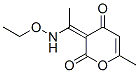 2H-Pyran-2,4(3H)-dione, 3-[1-(ethoxyamino)ethylidene]-6-methyl- (9CI) CAS#: 695807-03-5