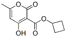 2H-Pyran-3-carboxylic acid, 4-hydroxy-6-methyl-2-oxo-, cyclobutyl ester (9CI) CAS#: 627094-09-1