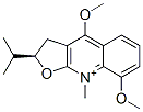 [2R,(-)]-2,3-Dihydro-4,8-dimethoxy-9-methyl-2-(1-methylethyl)furo[2,3-b]quinolinium CAS#: 6901-22-0