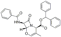 [2R-(2alpha,6alpha,7alpha)]-7-(Benzoylamino)-3-methyl-8-oxo-5-oxa-1-azabicyclo[4.2.0]oct-3-ene-2-carboxylic acid diphenylmethyl ester CAS#: 68314-21-6
