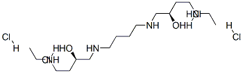 (2R)-4-ethylamino-1-[4-[[(2R)-4-ethylamino-2-hydroxy-butyl]amino]butyl amino]butan-2-ol tetrahydrochloride CAS#: 177798-02-6