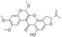 (2R,12S)-1,2-Dihydro-5-hydroxy-8,9,12-trimethoxy-2-(1-methylvinyl)[1]benzopyrano[3,4-b]furo[2,3-h][1]benzopyran-6(12H)-one CAS#: 65160-17-0