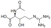 (2S)-2-acetamido-5-(diaminomethylideneamino)-3-hydroxy-pentanoic acid CAS#: 64398-72-7