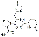 [2S-[2R*[R*(R*)]]]-N-[2-[4-(aminocarbonyl)-3-thiazolidinyl]-1-(1H-imidazol-4-ylmethyl)-2-oxoethyl]-6-oxopiperidine-2-carboxamide CAS#: 66537-55-1