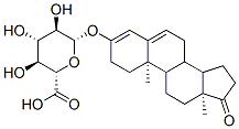 (2S,3S,4S,5R,6S)-6-[[(10R,13S)-10,13-dimethyl-17-oxo-1,2,7,8,9,11,12,14,15,16-decahydrocyclopenta[a]phenanthren-3-yl]oxy]-3,4,5-trihydroxy-oxane-2-carboxylic acid CAS#: 7649-05-0