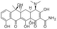 (2Z,4R,4aS,5aS,6S,12aS)-2-(amino-hydroxy-methylidene)-4-dimethylamino- 6,10,11,12a-tetrahydroxy-6-methyl-4,4a,5,5a-tetrahydrotetracene-1,3,12 -trione CAS#: 79-85-6
