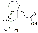 3-[1-[(2-chlorophenyl)methyl]-2-oxo-cyclohexyl]propanoic acid CAS#: 791-45-7