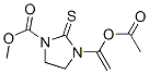 3-[1-(Acetyloxy)ethenyl]-2-thioxo-1-imidazolidinecarboxylic acid methyl ester CAS#: 67845-08-3
