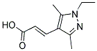 3-(1-ETHYL-3,5-DIMETHYL-1H-PYRAZOL-4-YL)-ACRYLIC ACID CAS#: 514800-93-2