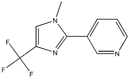 3-[1-Methyl-4-(trifluoromethyl)-1H-imidazol-2-yl]-pyridine CAS#: 63875-04-7
