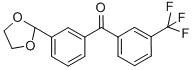 3-(1,3-DIOXOLAN-2-YL)-3'-TRIFLUOROMETHYLBENZOPHENONE CAS#: 514802-37-0