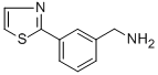 [3-(1,3-Thiazol-2-yl)phenyl]methylamine CAS#: 672324-88-8