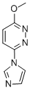 3-(1H-IMIDAZOL-1-YL)-6-METHOXYPYRIDAZINE CAS#: 697242-36-7