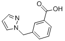 3-(1H-PYRAZOL-1-YLMETHYL)BENZOIC ACID CAS#: 562803-68-3