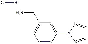 3-(1H-Pyrazol-1-yl)-benzenemethanaminehydrochloride CAS#: 608515-39-5