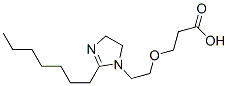 3-[2-(2-heptyl-4,5-dihydro-1H-imidazol-1-yl)ethoxy]propionic acid CAS#: 63451-23-0