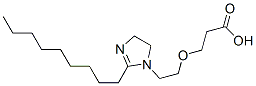 3-[2-[(4,5-Dihydro-2-nonyl-1H-imidazol)-1-yl]ethoxy]propanoic acid CAS#: 63451-22-9