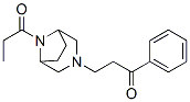3-(2-Benzoylethyl)-8-propionyl-3,8-diazabicyclo[3.2.1]octane CAS#: 63978-11-0