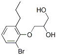 3-(2-Bromo-6-propylphenoxy)-1,2-propanediol CAS#: 63834-60-6