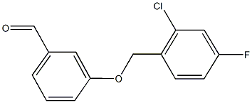 3-[(2-CHLORO-4-FLUOROBENZYL)OXY]BENZALDEHYDE CAS#: 588681-49-6