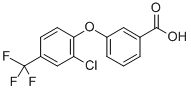 3-(2-CHLORO-4-TRIFLUOROMETHYLPHENOXY)BENZOIC ACID CAS#: 63734-62-3