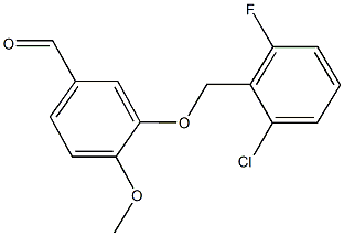 3-[(2-CHLORO-6-FLUOROBENZYL)OXY]-4-METHOXYBENZALDEHYDE CAS#: 591224-55-4