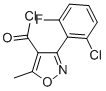 3-(2-Chloro-6-fluorophenyl)-5-methylisoxazole-4-carbonyl chloride CAS#: 69399-79-7