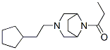 3-(2-Cyclopentylethyl)-8-propionyl-3,8-diazabicyclo[3.2.1]octane CAS#: 63977-96-8
